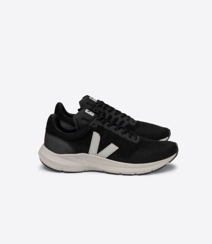 Veja Brand Marlin V-strick Schwarz Oxford Grau