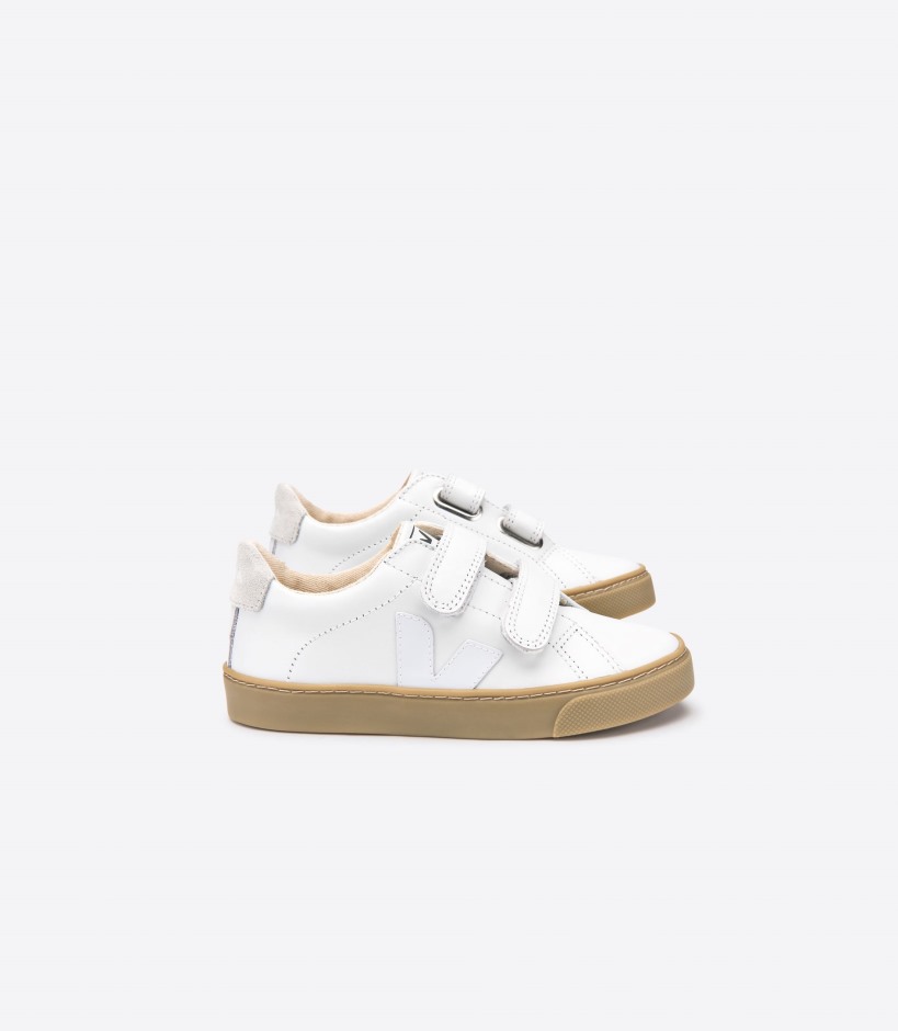 Straps Leather White Natural Sole Collection Veja Brand
