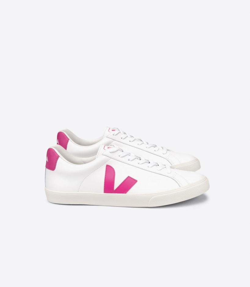 Special Veja Brand Leather White Mia