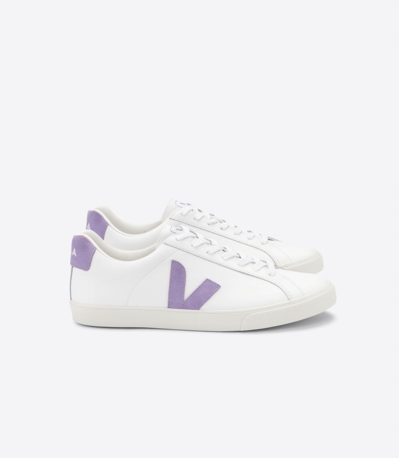 Veja Brand Special Leather Extra White Lavande