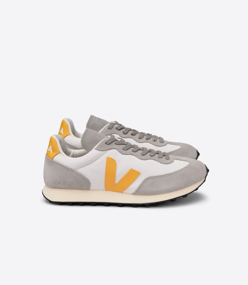 Veja Brand Branco Alveomesh Gravel Ouro