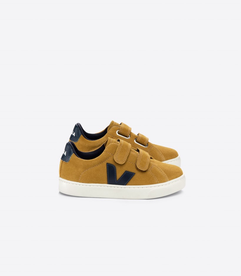 Perfect Suede Camel Nautico Veja Brand