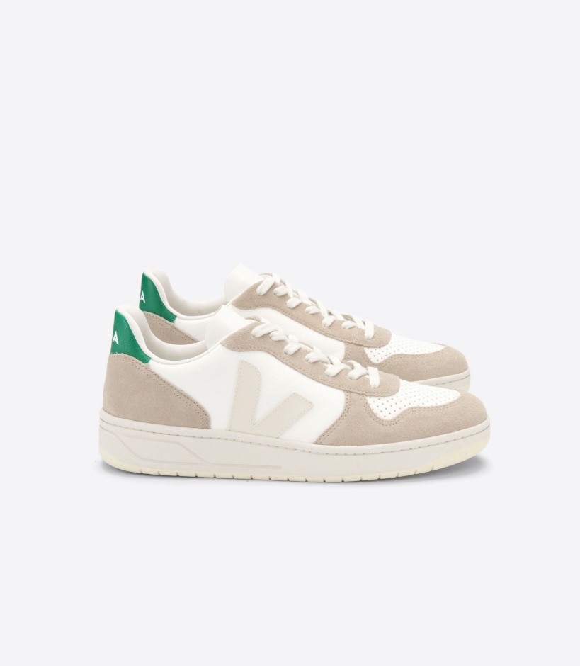 Chromefree Leather White Sahara Emeraude Veja Brand Perfect
