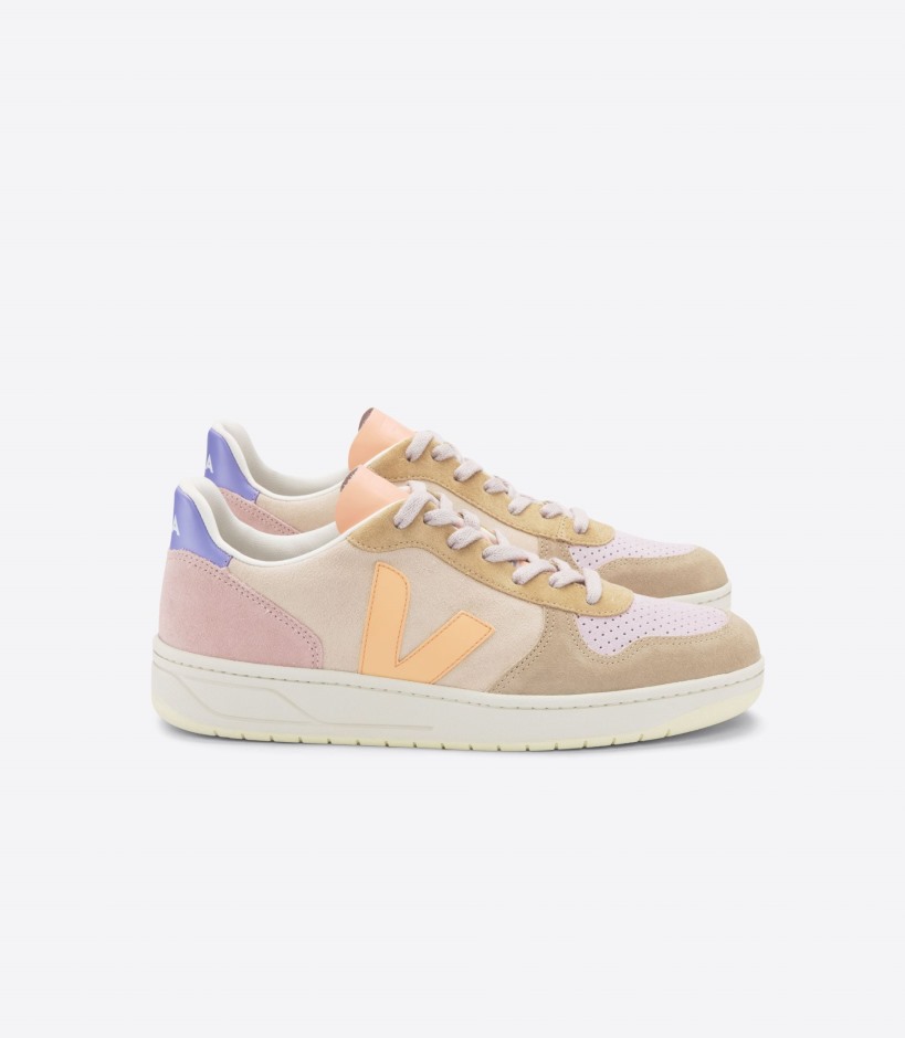 Perfect Suede Multico Peach Veja Brand