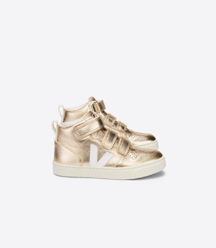 Premium Mid Chromefree Leather Platine White Veja Brand