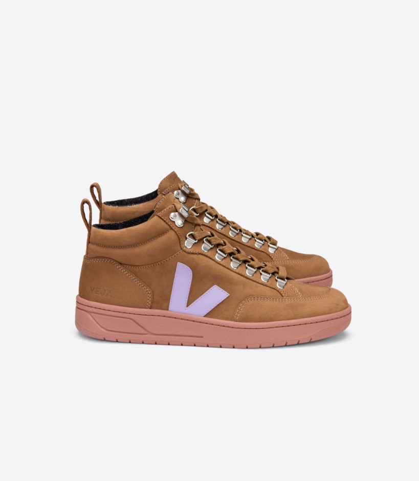 Veja Original Nubuck Brown Lavande