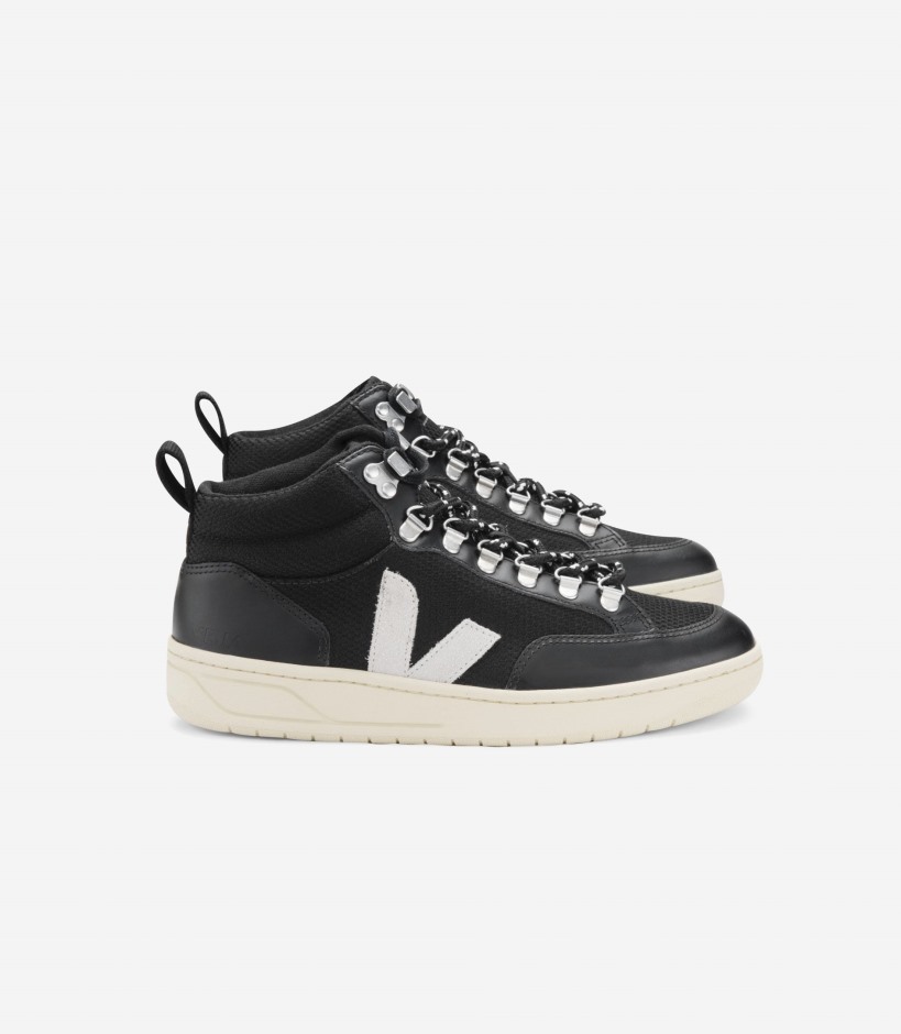 Veja Brand Premium B-Mesh Black Natural Butter Sole