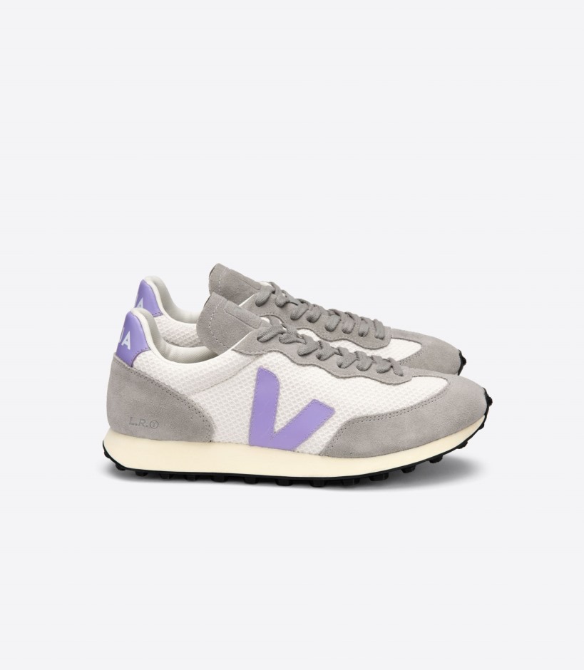 Veja Brand Special Branco Hexamesh Gravel Lavande
