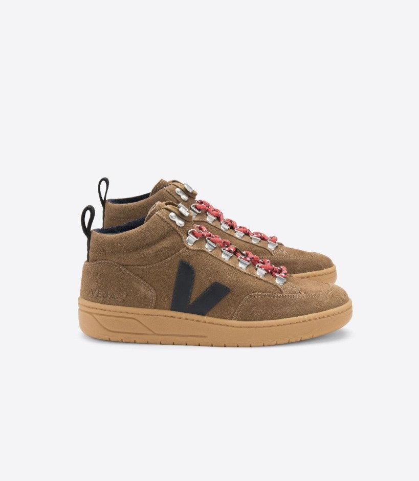Veja Brand Special Suede Brown Black Natural Sole