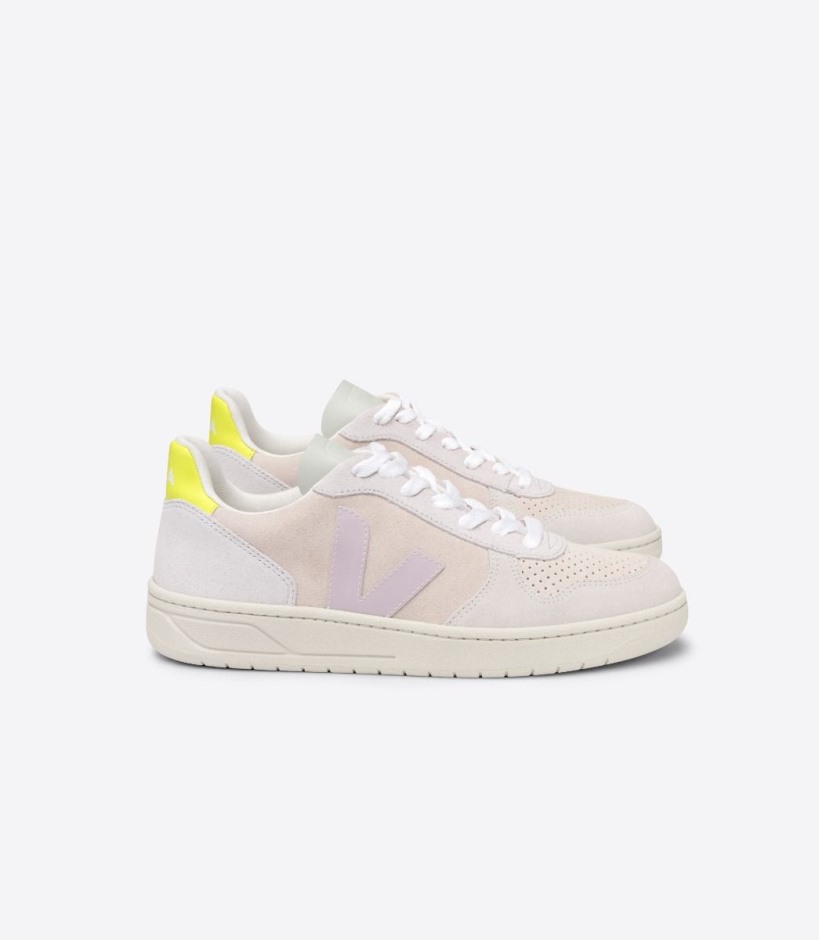 Wildleder Multico Sable Parme Veja Original