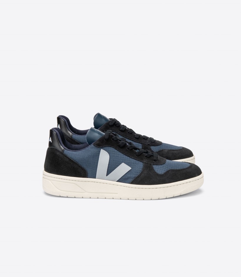Ripstop Nautico Oxford Grau Schwarz Veja Brand Series