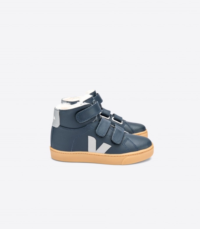 Veja Brand Esplar Mittelfelliges Leder Nautico Oxford Grau
