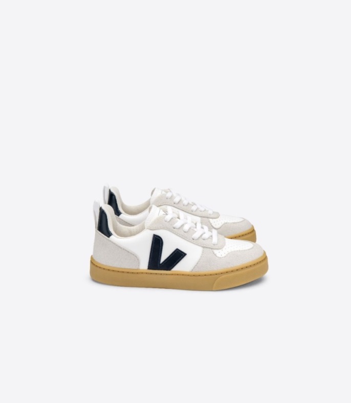 Veja Brand V-10 Schnürsenkel Cwl Weiß Nautico